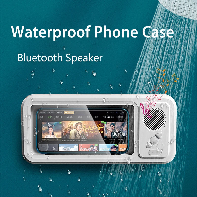 Waterproof Phone Case with Bluetooth Speaker